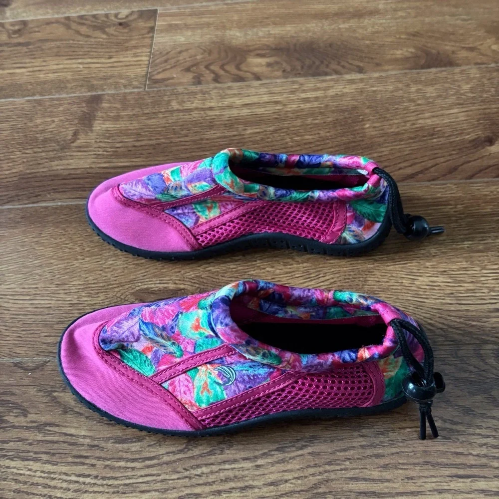Pink Floral Active Water Shoes